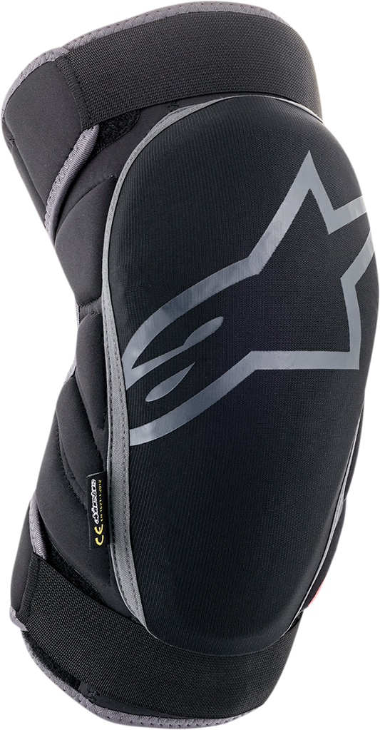 ALPINESTARS Vector Knee Guards - Black/Anthracite/Red - S/M 1650621-1036S/M