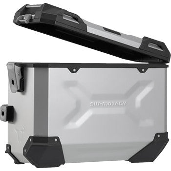 SW-MOTECH TRAX ADV Aluminum Case System - Silver - Honda NC750 X '20-'24 KFT.01.841.70000/S