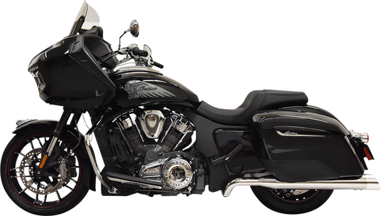 BASSANI XHAUST Exhaust Dual Challenger - Chrome Indian Challenger 2020-2021 8H16S