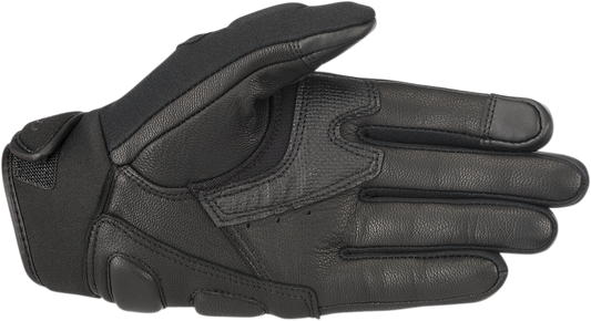 ALPINESTARS Faster Gloves - Black/Black - Small 3567618-1100-S
