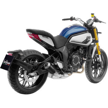 LEOVINCE LV-10 Slip-On Muffler - Black CF Moto 700CL-X 15256B 1811-4386