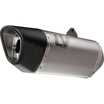 LEOVINCE LV-14 R Slip-On Muffler - Titanium - Honda CB 1000 Hornet 15617TU