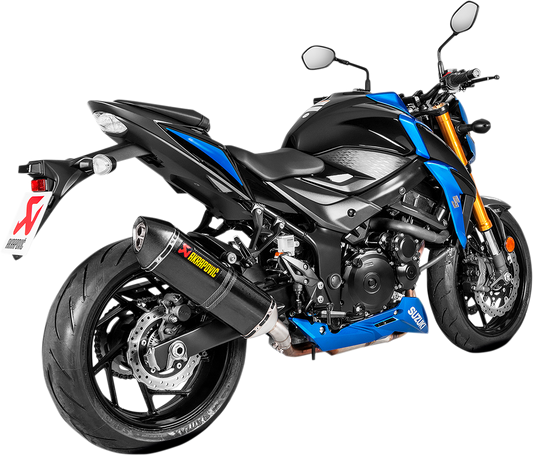 AKRAPOVIC Slip-On Exhaust Muffler - Carbon Fiber GSX-S 750 2017-2022 S-S7SO2-HRC 1811-3408