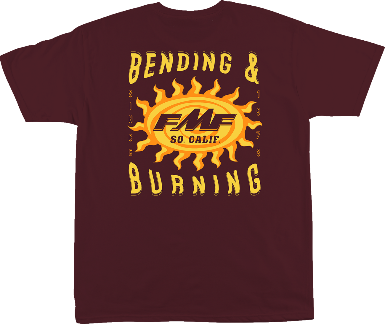 FMF Sunny T-Shirt - Maroon - Large SP22118907MRNLG 3030-21883