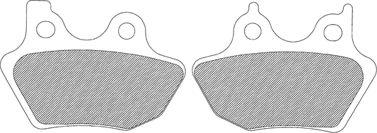 DRAG SPECIALTIES Sintered Metal Brake Pads - Sportster FAD400HH