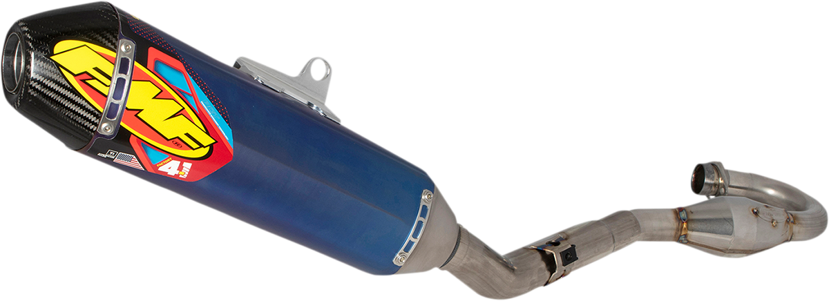 FMF 4.1 RCT Exhaust with MegaBomb - Anodized Titanium KTM 500 XCF-W /Husqvarna FE501 2020-2022 045663 1820-1960