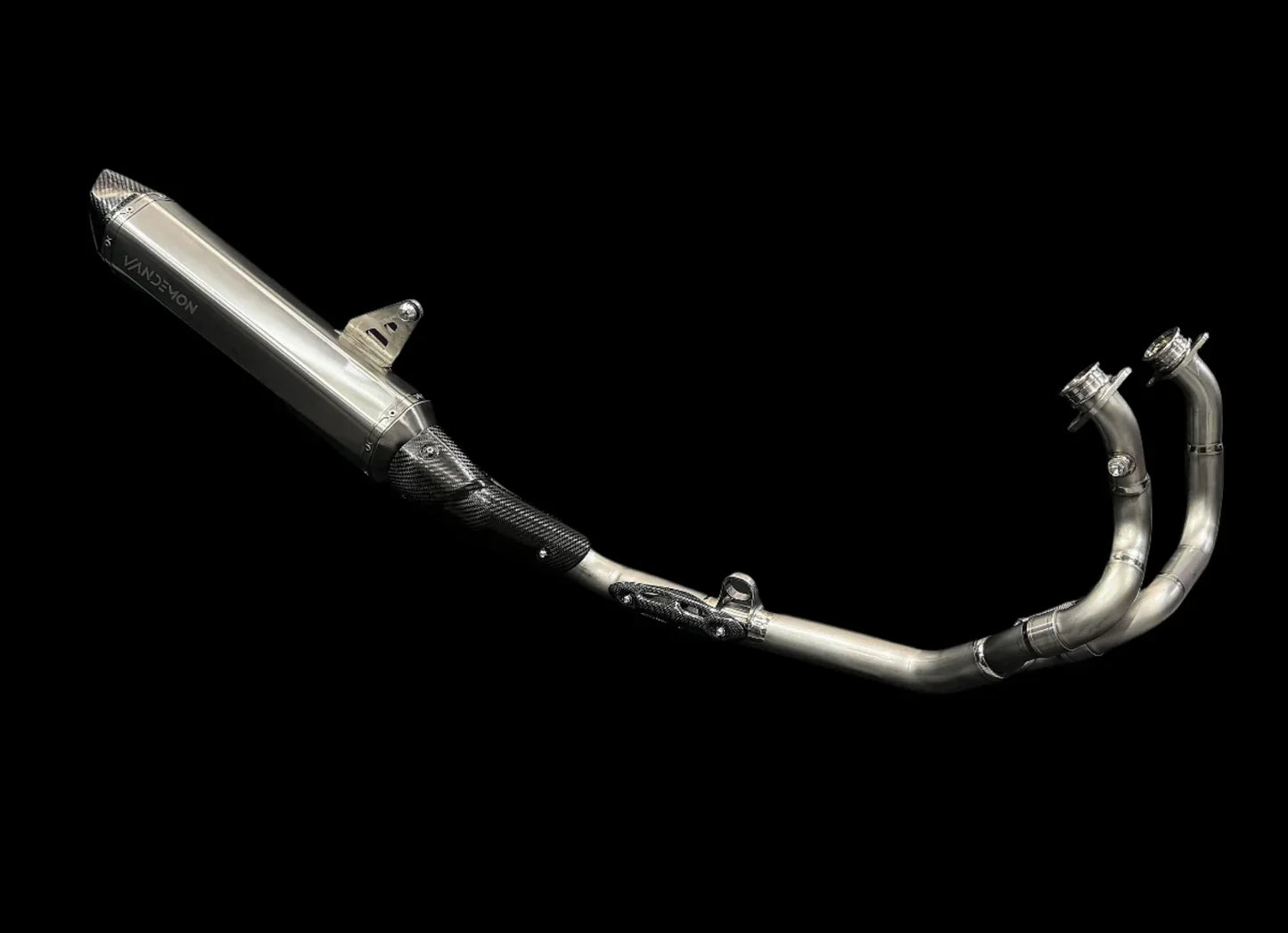 Vandemo Honda Africa Twin CRF1100L Adventure Titanium Exhaust System HONAFT1100TIEXHA