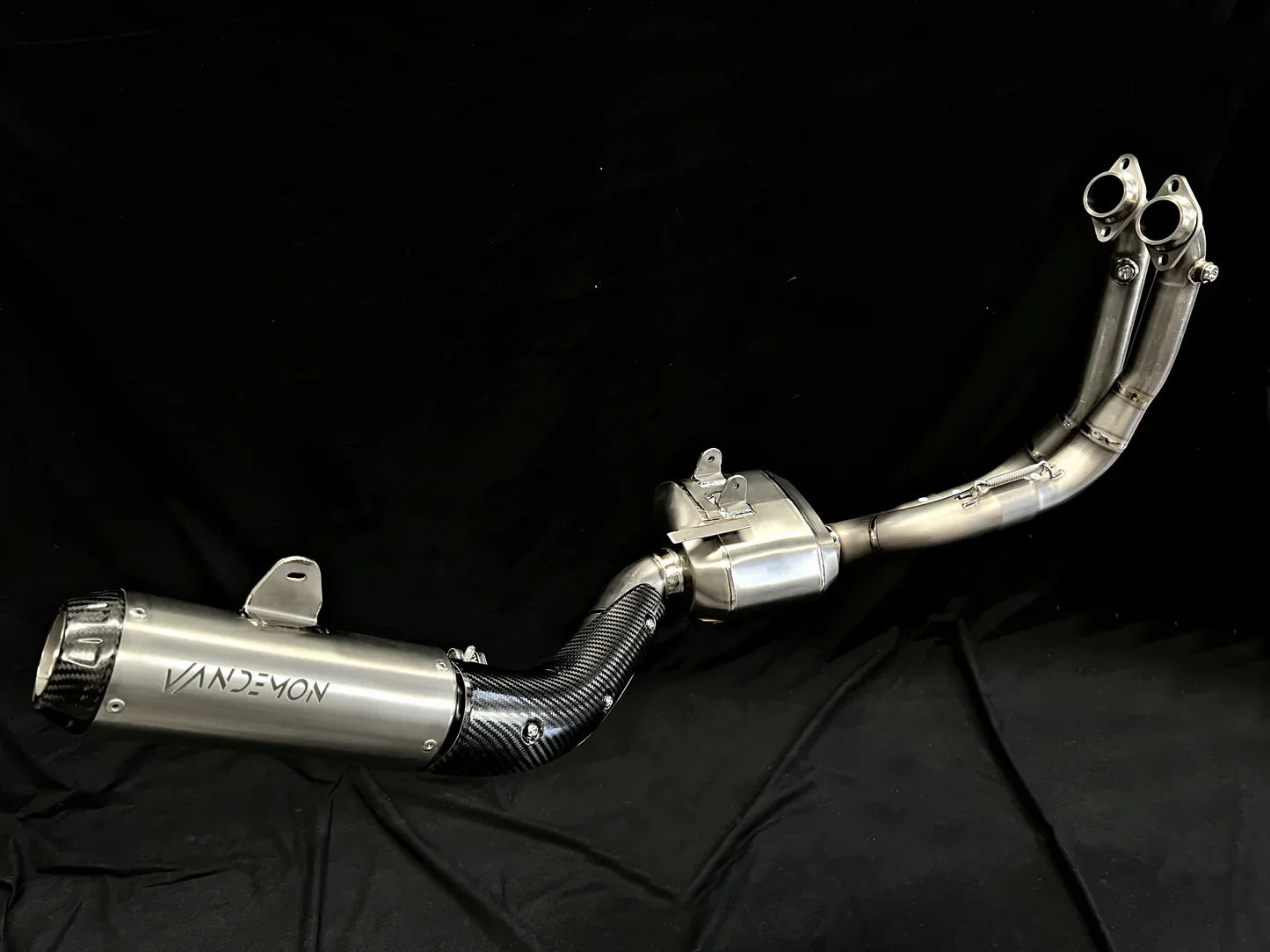 Vandemon Aprilia RS 660 & Tuono 660 Full Titanium Exhaust System 2021-2024 APRS660TITANEXA