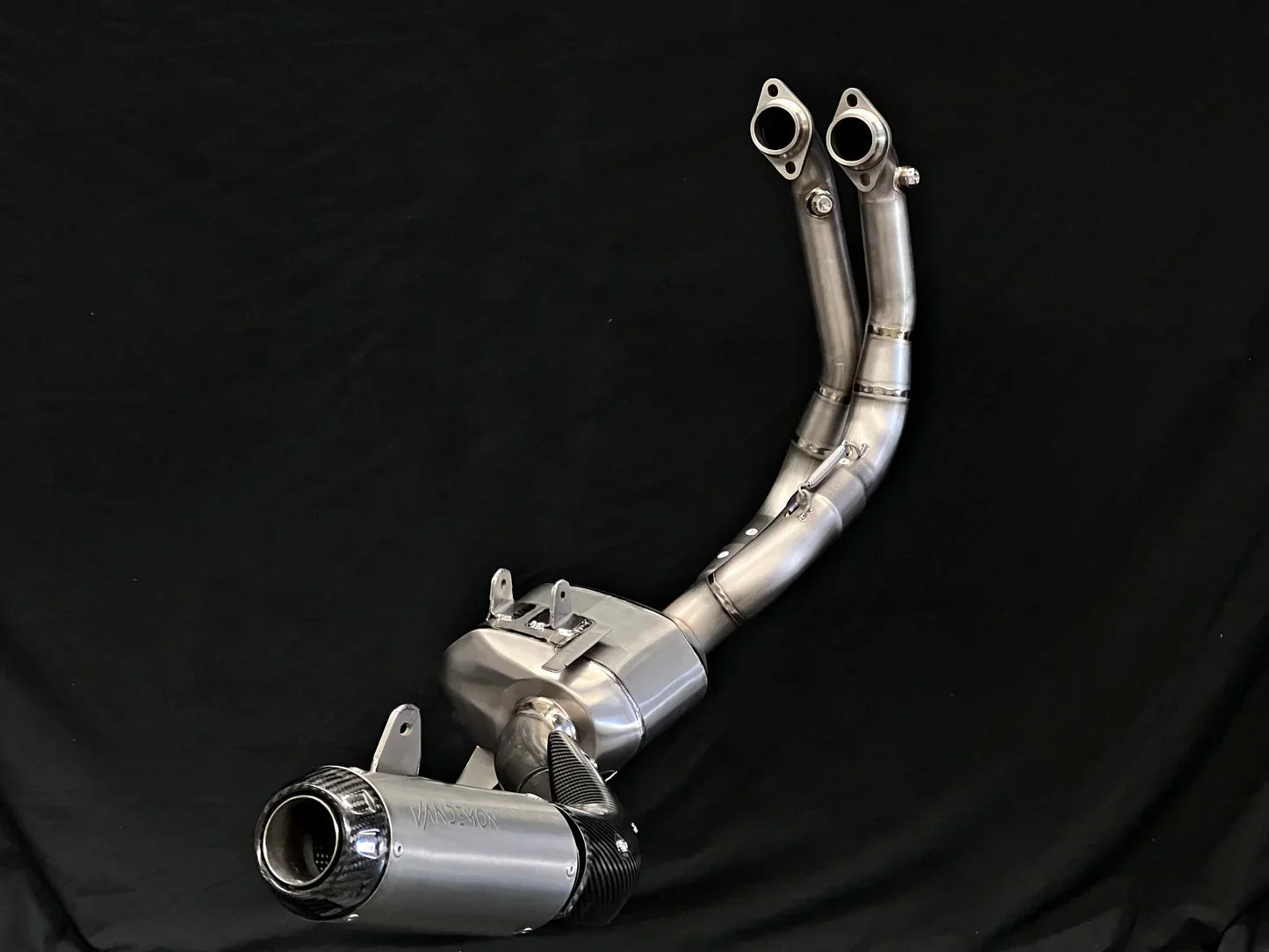 Vandemon Aprilia RS 660 & Tuono 660 Full Titanium Exhaust System 2021-2024 APRS660TITANEXA