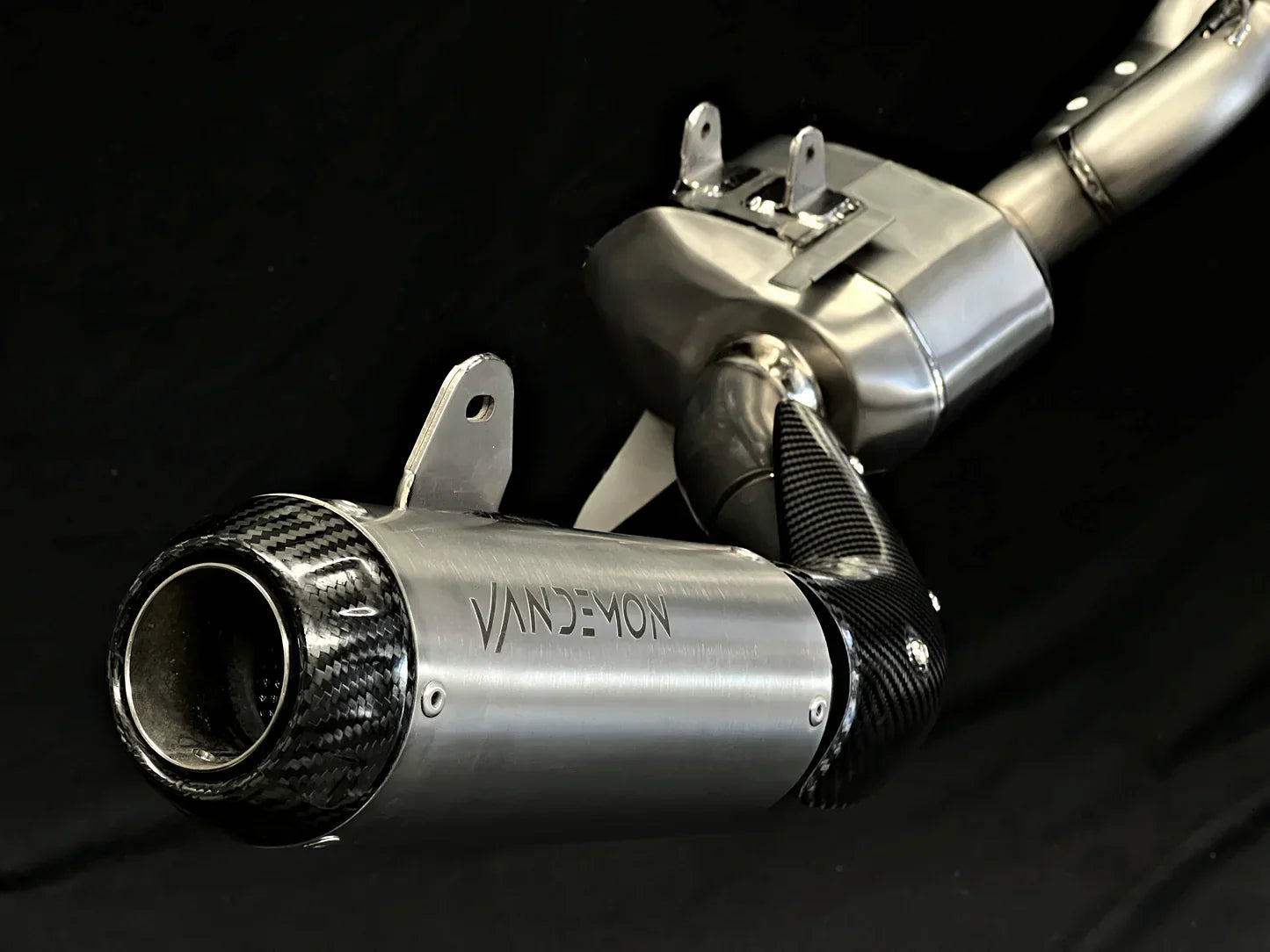 Vandemon Aprilia RS 660 & Tuono 660 Full Titanium Exhaust System 2021-2024 APRS660TITANEXA