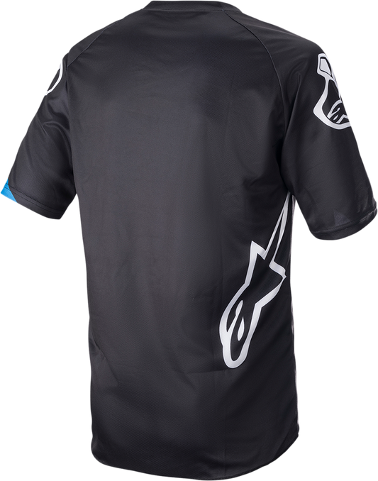 ALPINESTARS Racer V3 Jersey - Black/Bright Blue - 2XL 1762922-1078-2X