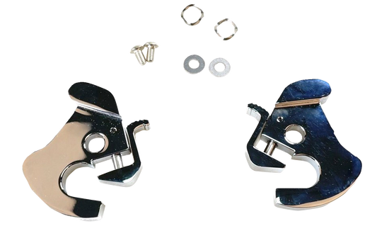 DRAG SPECIALTIES Detachable Latch Kit - Chrome 86097