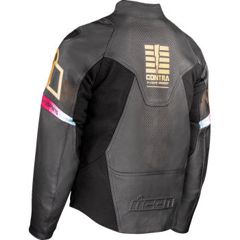 ICON Contra3™ Rizz Rizz Jacket - Black - Large 2810-4290