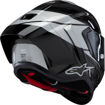 OPEN BOX ALPINESTARS Supertech R10 Helmet - Element - Carbon/Silver/Black - XL 8200324-1368-XL