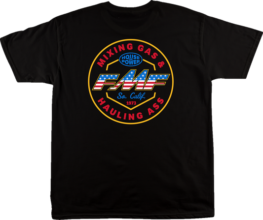 FMF American Speed T-Shirt - Black - Small SP23118912BLKS 3030-23077