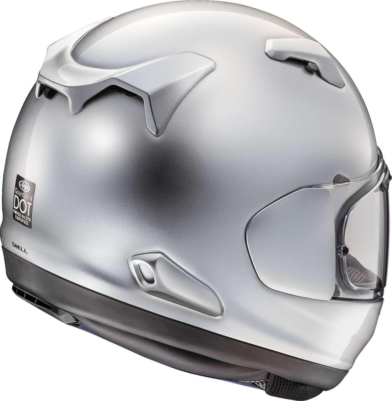 ARAI Quantum-X Helmet - Aluminum Silver - Medium 0101-15714