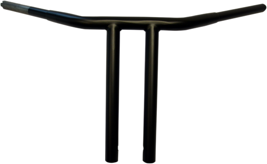 DRAG SPECIALTIES Handlebar - T-Bar - Buffalo - 12" - Flat Black HAS TBW NOTCH 0601-3509