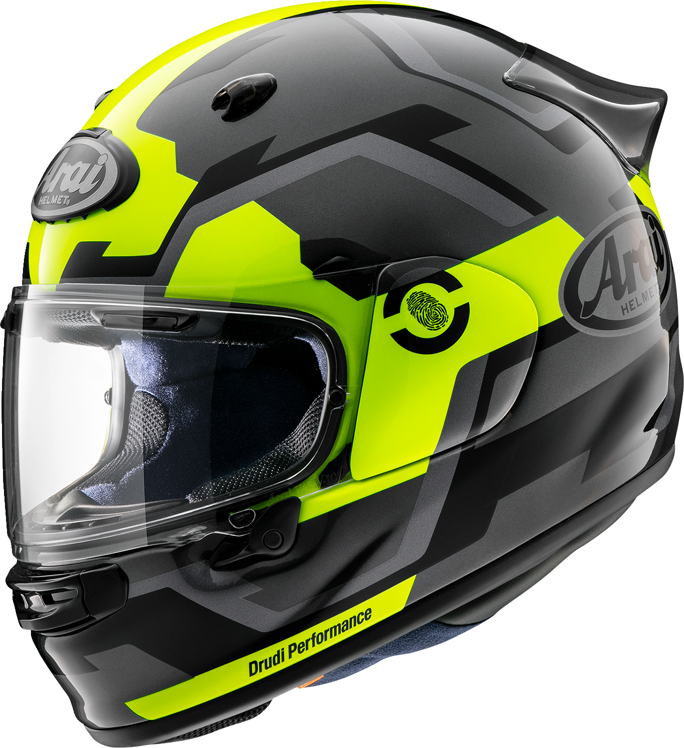 ARAI Contour-X Helmet - Face - Fluorescent Yellow - Small 0101-16062