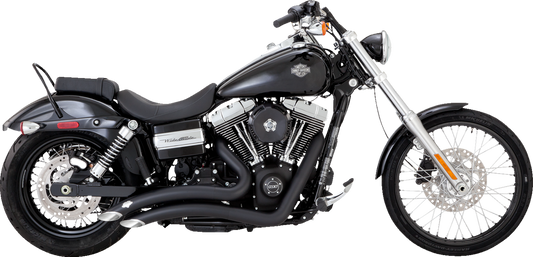 VANCE & HINES Big Radius Exhaust System - Black Low Rider 43371