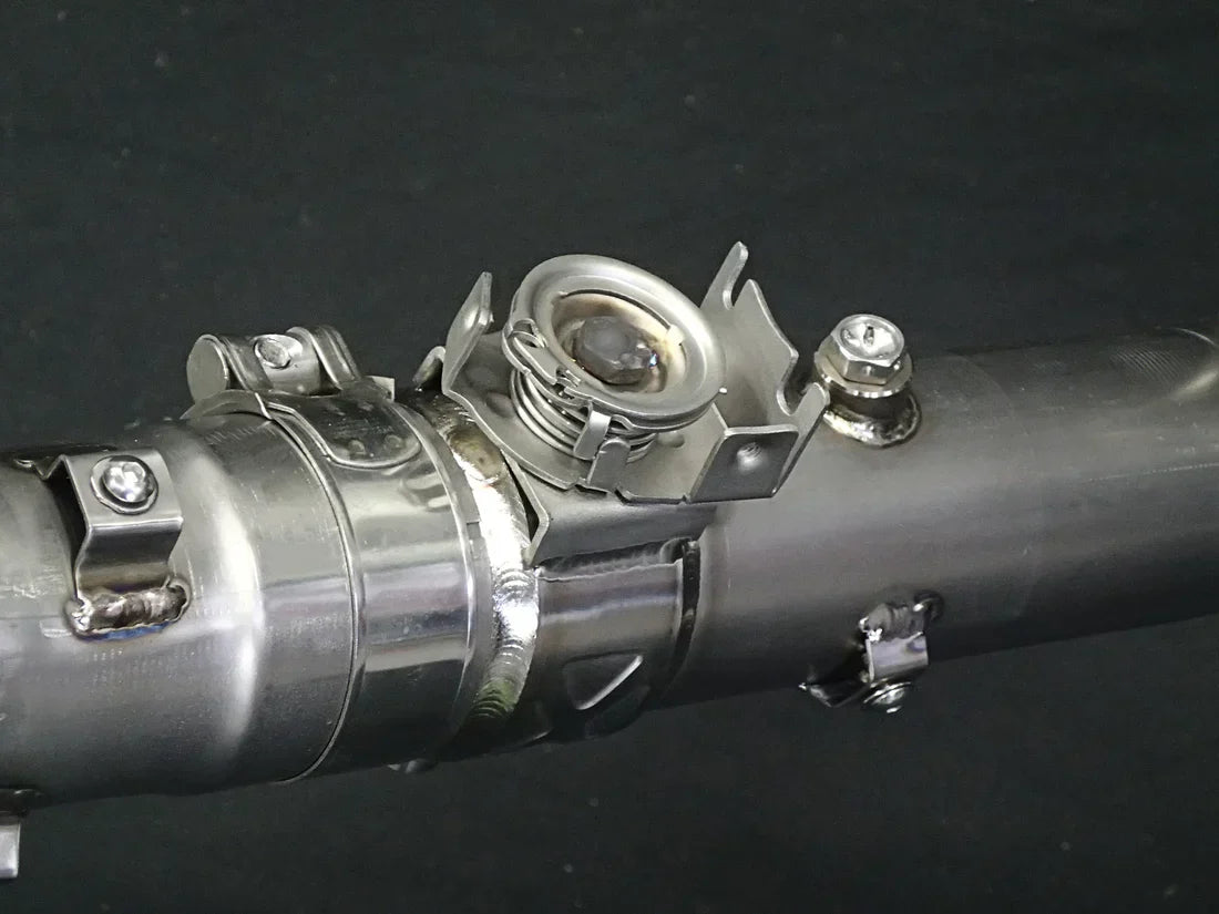 Vandemon BMW R1250GS and Adventure Titanium Exhaust System & OEM Valve Function BMWR1250GSTIEXHCFV