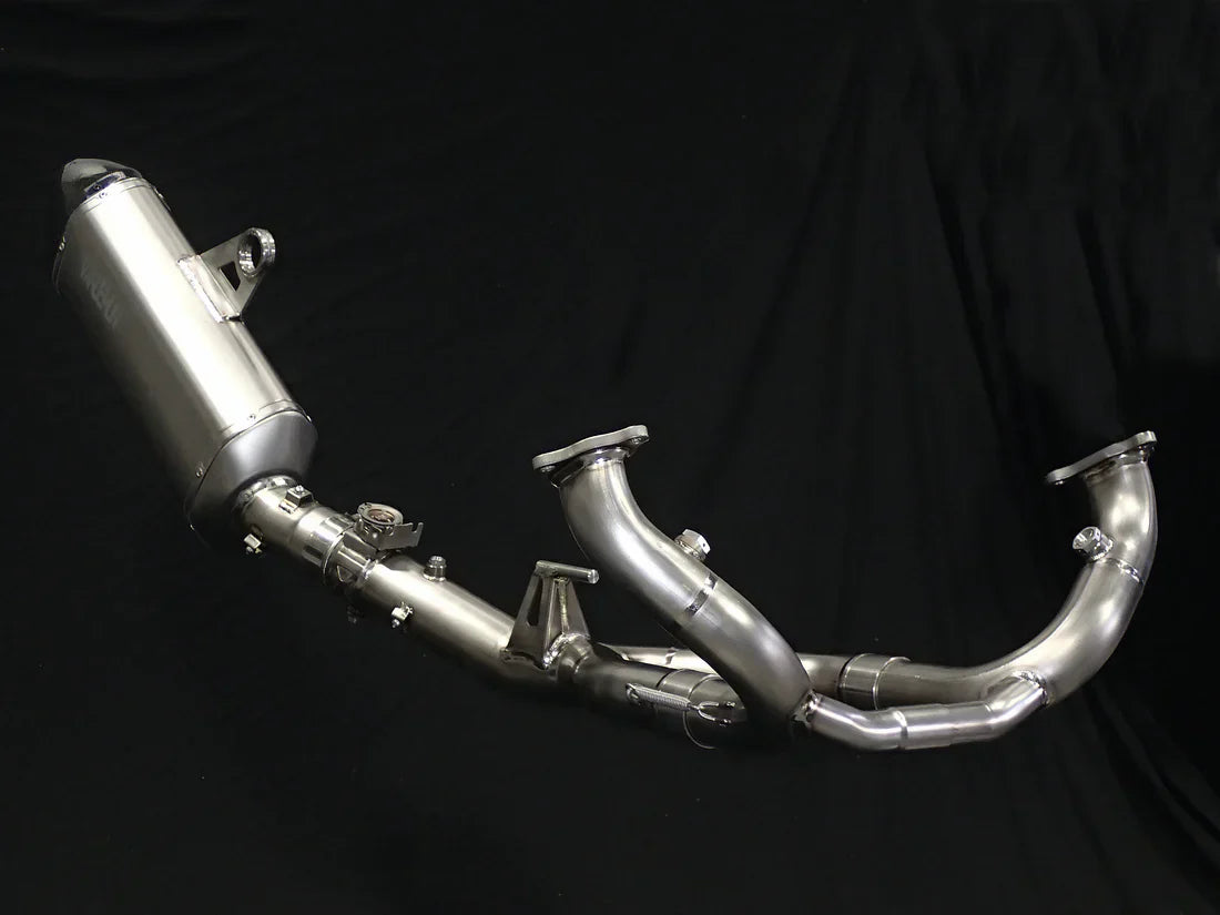Vandemon BMW R1250GS and Adventure Titanium Exhaust System & OEM Valve Function BMWR1250GSTIEXHCFV