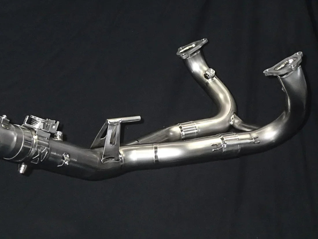Vandemon BMW R1250GS and Adventure Titanium Exhaust System & OEM Valve Function BMWR1250GSTIEXHCFV