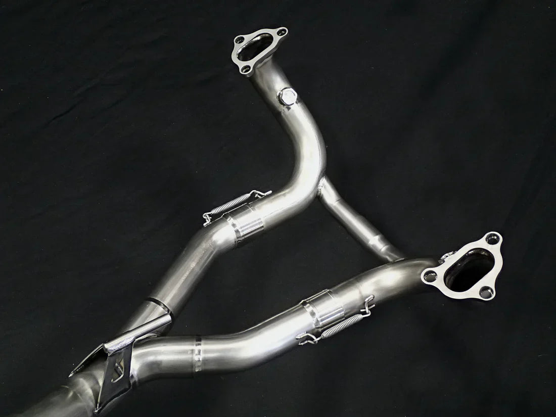 Vandemon BMW R1250GS and Adventure Titanium Exhaust System & OEM Valve Function BMWR1250GSTIEXHCFV