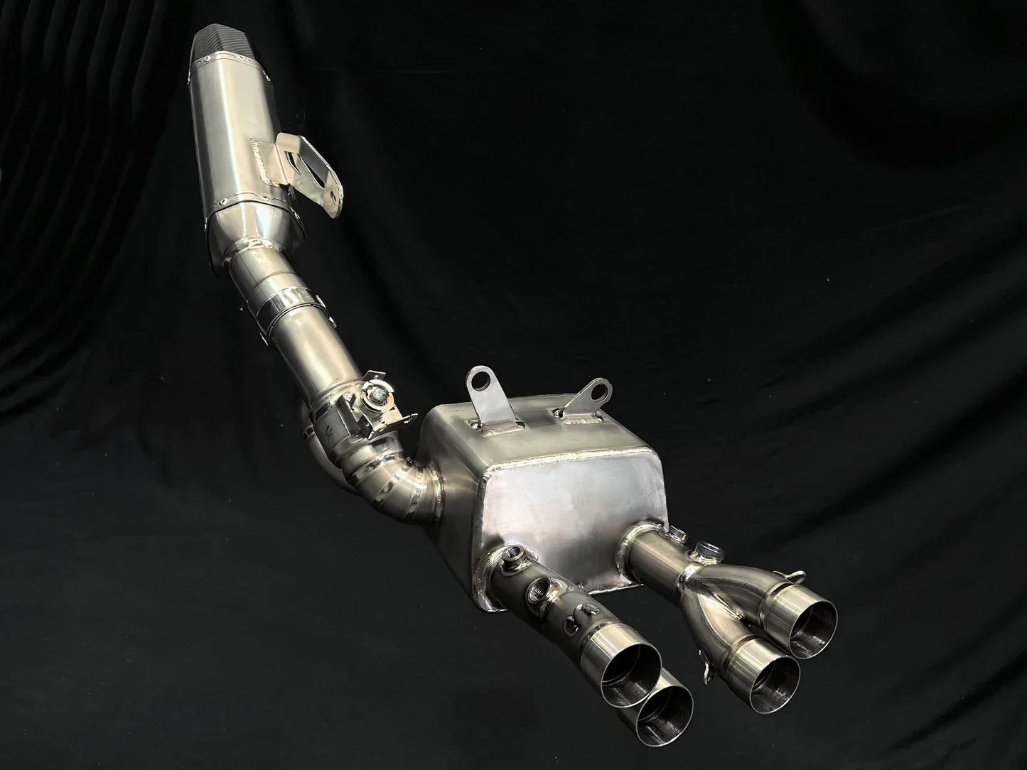 Vandemon Titanium Stealth full Exhaust S1000R, S1000RR & M1000R 2021-25 BMWS10RREXTIWVA