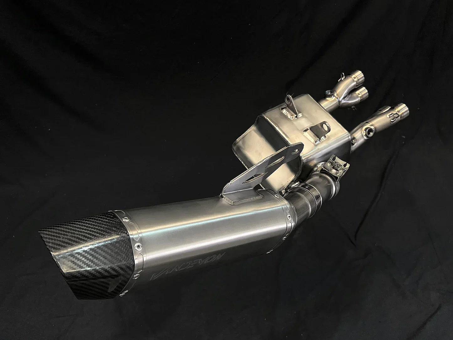 Vandemon Titanium Stealth full Exhaust S1000R, S1000RR & M1000R 2021-25 BMWS10RREXTIWVA