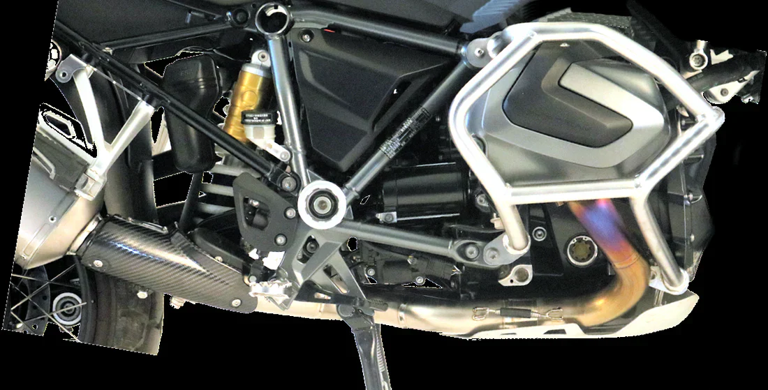 Vandemon BMW R1250GS Adventure Vandemon Titanium Exhaust System No Valve 2019-23 BMWR1250GSTIEXHCFB