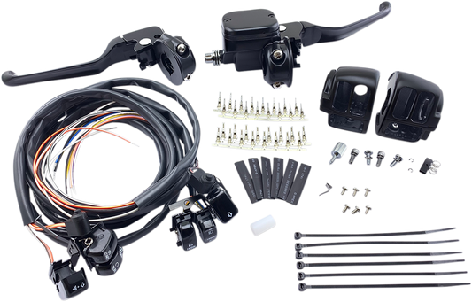 DRAG SPECIALTIES Switch Housing - Matte Black 07-0544/5MB
