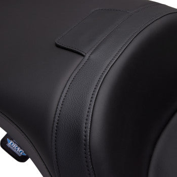 DRAG SPECIALTIES Freedom Seat - Solar Leather - Black - FLH '97-'07 0801-1508