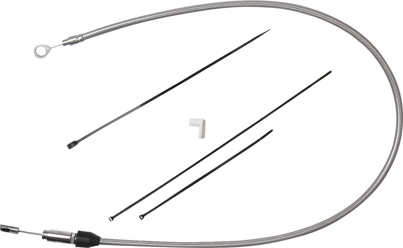 DRAG SPECIALTIES Clutch Cable - Upper - 44" - Stainless Steel 5323410HE