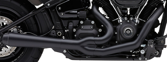 COBRA El Diablo Exhaust - Black Softail Fat Boy / Breakout 114 2018-2020 6475B