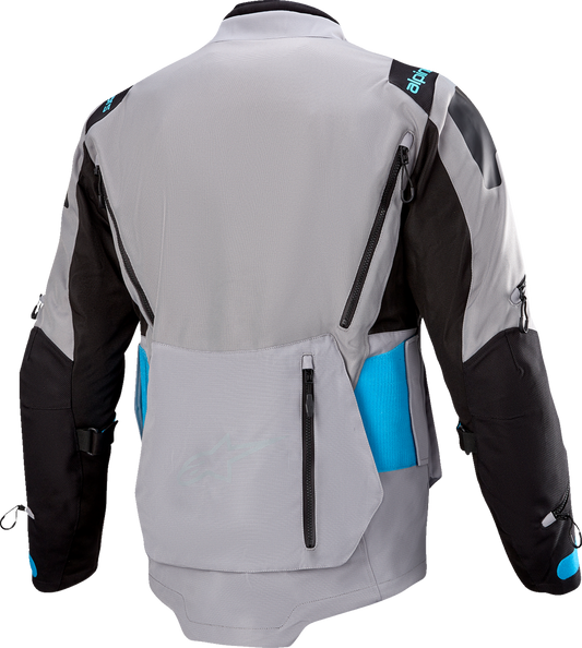 ALPINESTARS Ardent 3in1 Adventure Touring Jacket - Gray/Black/Blue - Small 3204423-9117-S