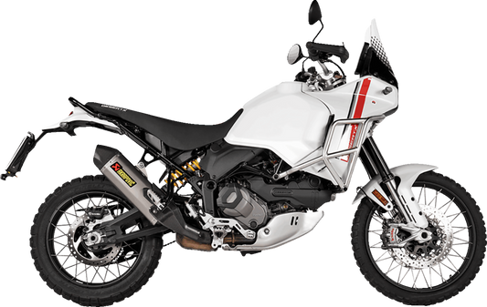 AKRAPOVIC Slip-On Line Muffler - Titanium Ducati DesertX 2022-2024 S-D9SO19-HJAT 1811-4437