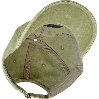 BILTWELL RMHF Hat - Light Olive 8007-6045-00
