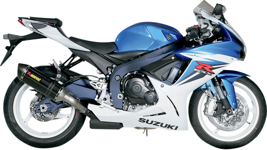 AKRAPOVIC Muffler - Carbon Fiber GSX-R 600/750 2011-2017 S-S6SO8-HZC 1811-2383