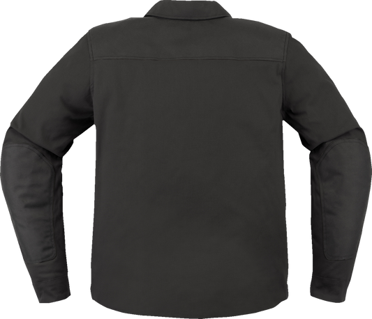 ICON Upstate Canvas CE Jacket - Black - Medium 2820-6236