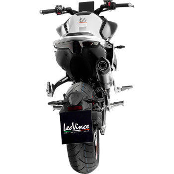 LEOVINCE LV One EVO Slip-On Muffler - Silver 800NK 2023-2024 14444EU