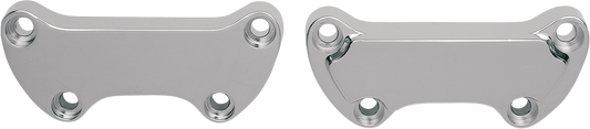 DRAG SPECIALTIES Handlebar Clamp - Scalloped 03-0107SPC