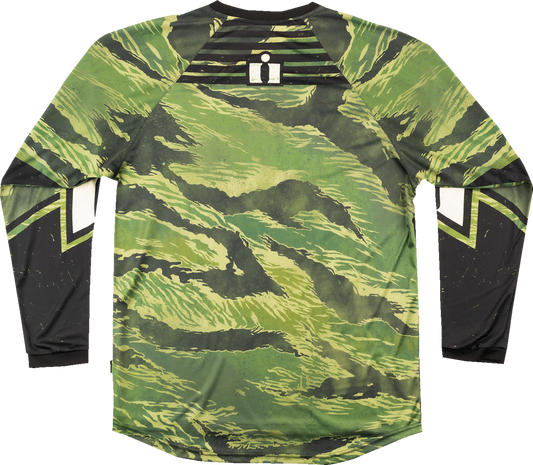 ICON Tiger’s Blood Jersey - Green Camo - Small 2824-0084