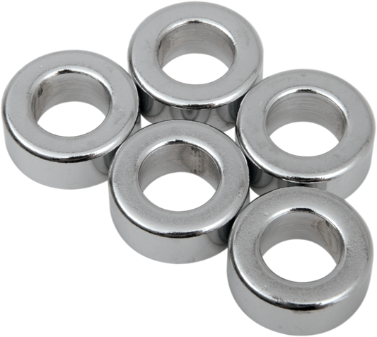 DRAG SPECIALTIES Spacer - Chrome - 5/16" x 5/8" x 1/4" MPB508