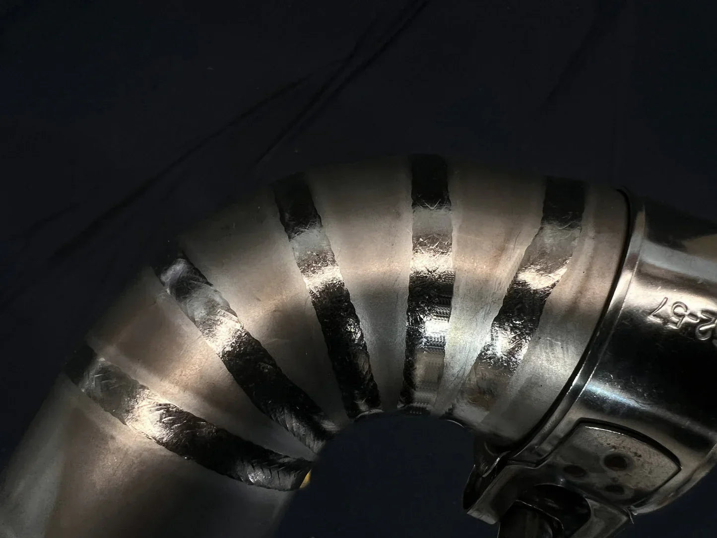 Vandemon Ducati Supersport 950 Titanium Slip-On 2021-23 DUC950SSTIEXHCFA