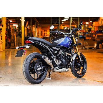 S&S CYCLE Grand National Slip-On Muffler - Stainless Steel - Speed 400 & Scrambler 400 550-1143 1811-4786