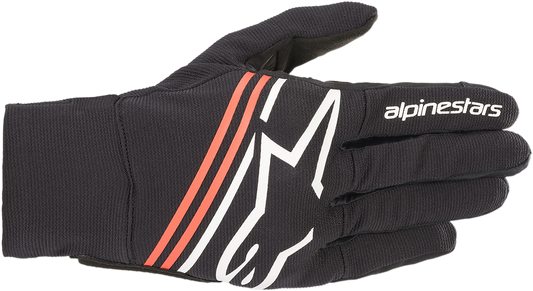 ALPINESTARS Reef Gloves - Black/White/Fluo Red - 2XL 3569020-1231-2X