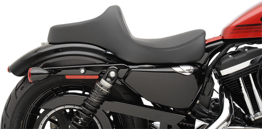 DRAG SPECIALTIES Predator III Seat - Smooth - '04-'22 XL NO RUBBER BUMPERS 0804-0728