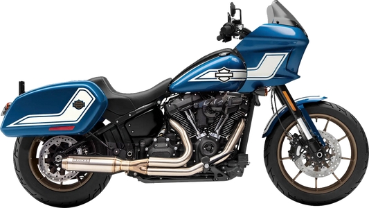 BASSANI XHAUST Road Rage Stainless 2-into-1 Exhaust System - Super Bike Muffler 1S78SS