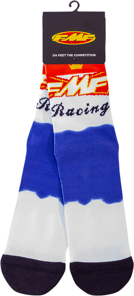 FMF King of Racing Socks - White - One Size HO20194907WHT 3431-0690
