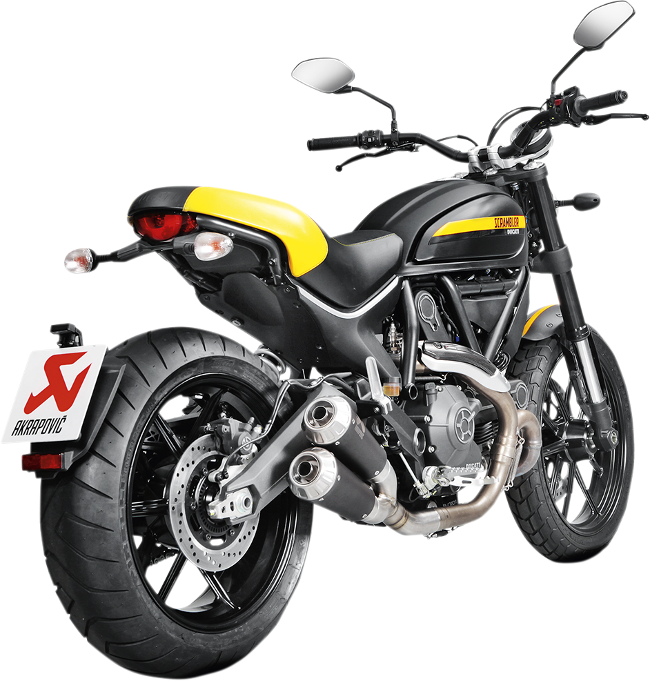 AKRAPOVIC Ducati Scrambler Titanium Muffler Monster 797/ Scrambler 2015-2020 S-D8SO4-CUBTBL/1 1811-2948